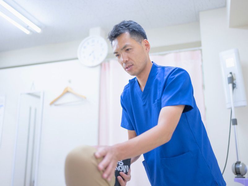 膝の痛みへの鍼灸施術